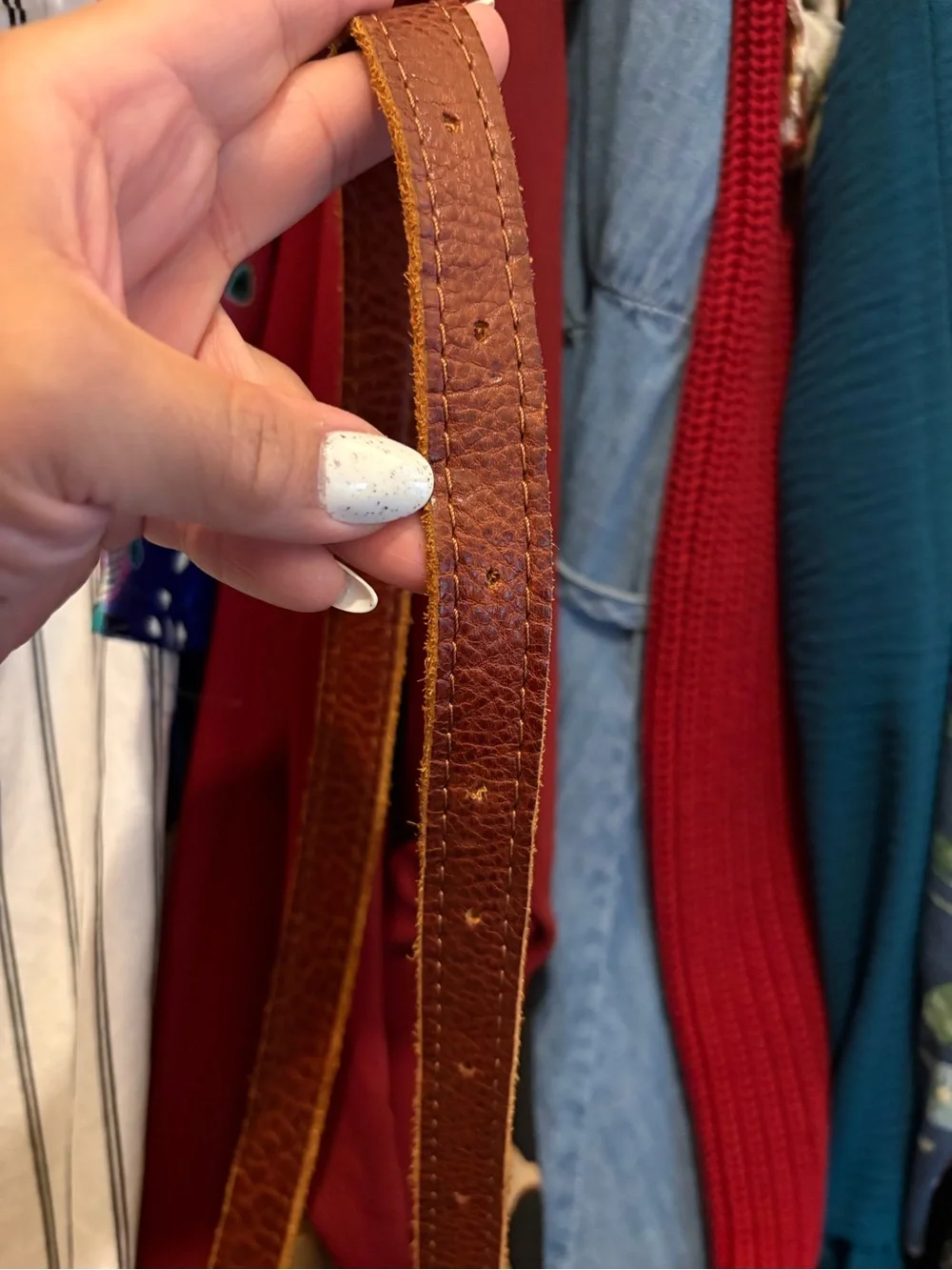Portland Leather Goods | Large Bucket Bag | Nutmeg - Picture 17 of 17